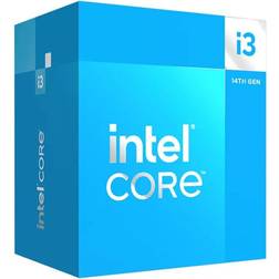 Intel Core i3-14100F Raptor Lake-S CPU 4 kerner 3.5 GHz LGA1700 Boxed retail > På lager, levering hos dig 26-01-2024